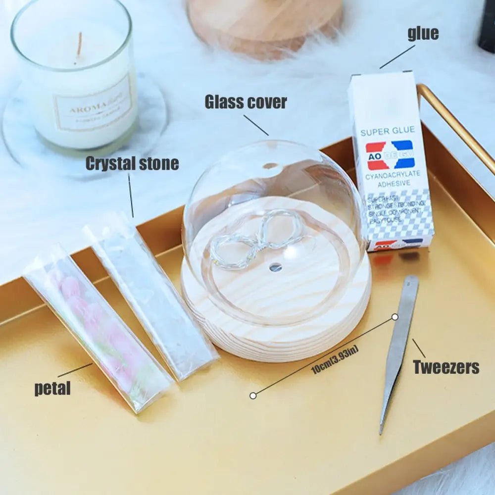 LED Tulip Nightlight Globe for Enchanting Fairycore Decor - Cosparty