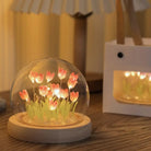 LED Tulip Nightlight Globe for Enchanting Fairycore Decor - Cosparty