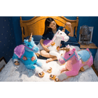 Life - Size Fluffy Unicorn Stuffed Animal for Imaginative Play - Cosparty