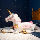 Jumbo Riding Unicorn (3 Colors) - golden horn, huge unicorn, jumbo, life size, magical unicorn Cosparty