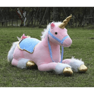 Life - Size Fluffy Unicorn Stuffed Animal for Imaginative Play - Cosparty