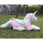 Life - Size Fluffy Unicorn Stuffed Animal for Imaginative Play - Cosparty