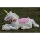 Life-Size Fluffy Unicorn Stuffed Animal for Imaginative Play - stuffed animal