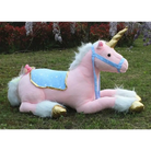 Life-Size Fluffy Unicorn Stuffed Animal for Imaginative Play - stuffed animal