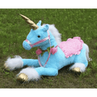 Life - Size Fluffy Unicorn Stuffed Animal for Imaginative Play - Cosparty
