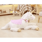 Life - Size Fluffy Unicorn Stuffed Animal for Imaginative Play - Cosparty