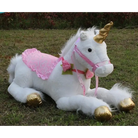 Life-Size Fluffy Unicorn Stuffed Animal for Imaginative Play - stuffed animal