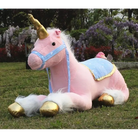 Life-Size Fluffy Unicorn Stuffed Animal for Imaginative Play - stuffed animal