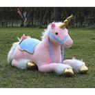 Life-Size Fluffy Unicorn Stuffed Animal for Imaginative Play - stuffed animal