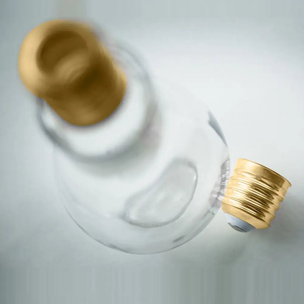 Light Bulb Shaped Water Bottles for Unique Gifting and Lunches - Cosparty