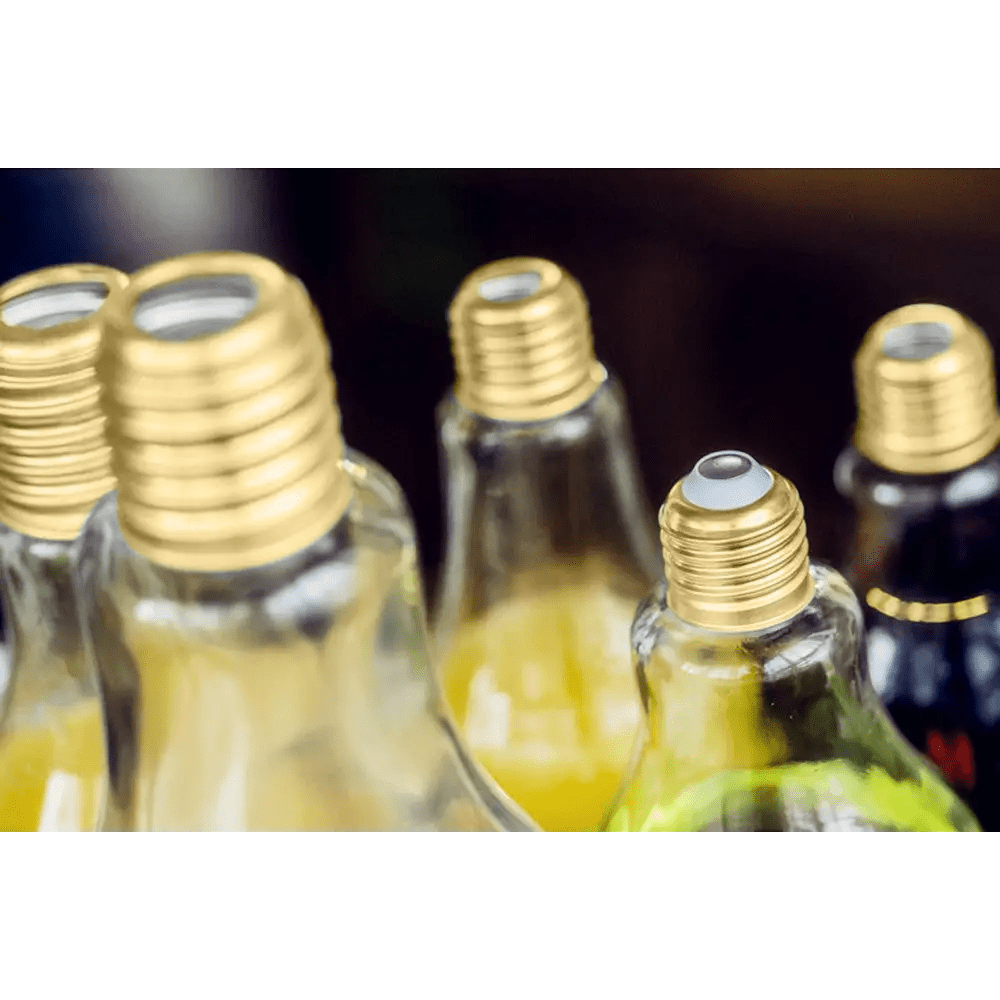 Light Bulb Shaped Water Bottles for Unique Gifting and Lunches - Cosparty