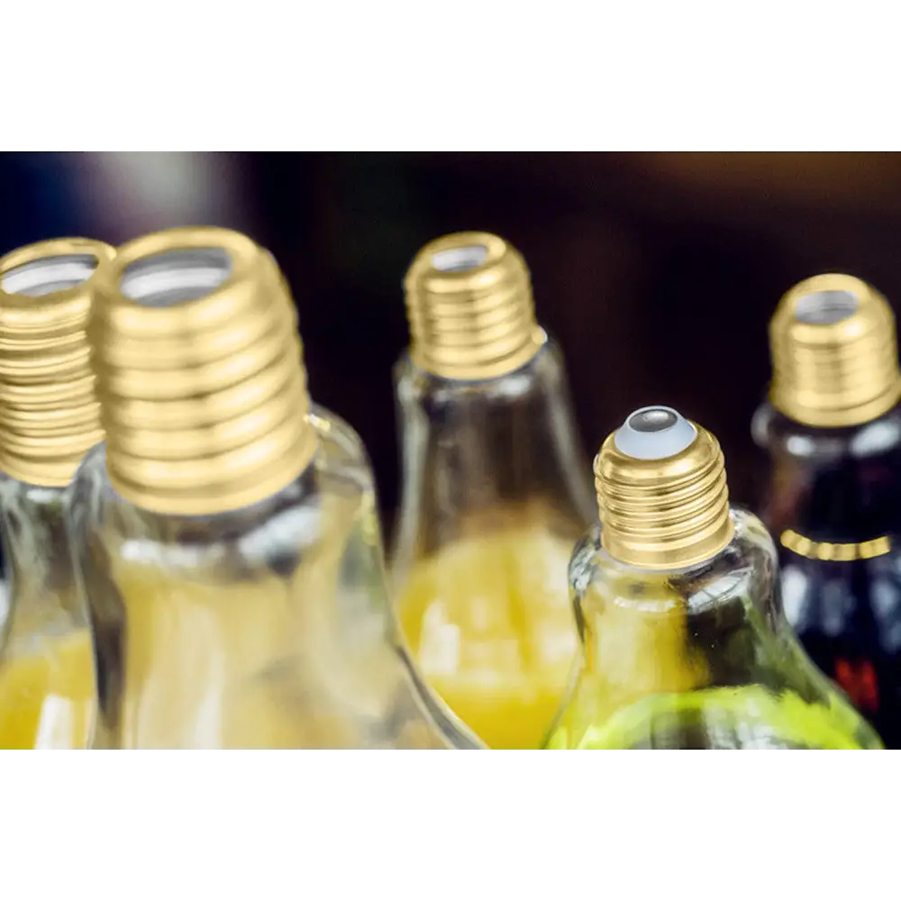 Light Bulb Shaped Water Bottles for Unique Gifting and Lunches - bottle