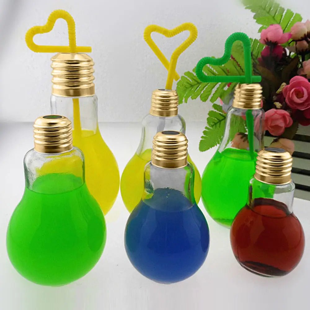 Light Bulb Shaped Water Bottles for Unique Gifting and Lunches - Cosparty