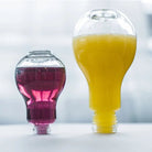 Light Bulb Shaped Water Bottles for Unique Gifting and Lunches - Cosparty