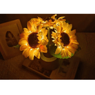 Light - Up Sunflower Desk Lamp for a Whimsical Cottagecore Touch - Cosparty