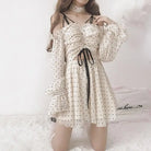 Lightweight Flowy Polkadot Dress in New Condition - dress