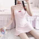 Lightweight Pink Sleepwear Dress for a Pastel Princess Look - Cosparty