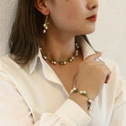 Lily Of The Valley Pearl Bracelet for Whimsical Jewelry Lovers - Cosparty