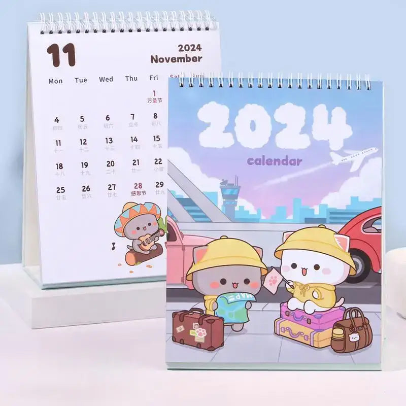 2024 New Limited Edition Calendar Peach and Goma.