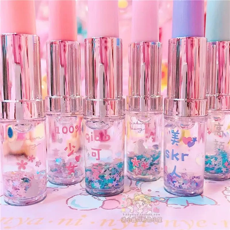 Liquid Glitter Lipstick Shaped Pen for Doodling and Crafts - Cosparty