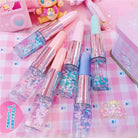 Liquid Glitter Lipstick Shaped Pen for Doodling and Crafts - pen