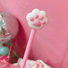 Little Paw Gel Pens in Pink and White Kawaii Styles Now In Stock - Cosparty