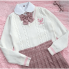 Little Piggy Knit Cardigan Pullover for Kawaii Fashion Lovers - Cosparty