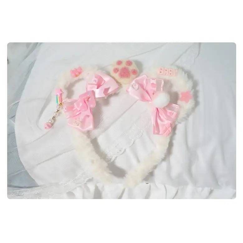 Lolita Bear Headband for Kawaii Cosplay Sweet Baby Ears Products - headband