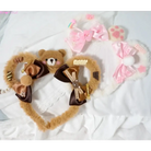 Lolita Bear Headband for Kawaii Cosplay Sweet Baby Ears Products - headband