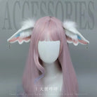 Lolita Sad Angel Ears Headband for Kawaii Fashion and Cosplay - Cosparty