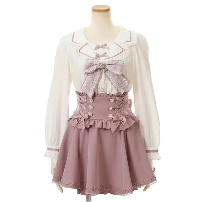 Lolita Suspender Skirt (Up to 4XL) - bloomer, bloomers, lolita style, overalls, plus size Cosparty