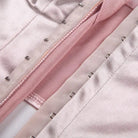 Long Sleeve Satin Bustier Crop Top for Angelcore and Fairycore - Cosparty