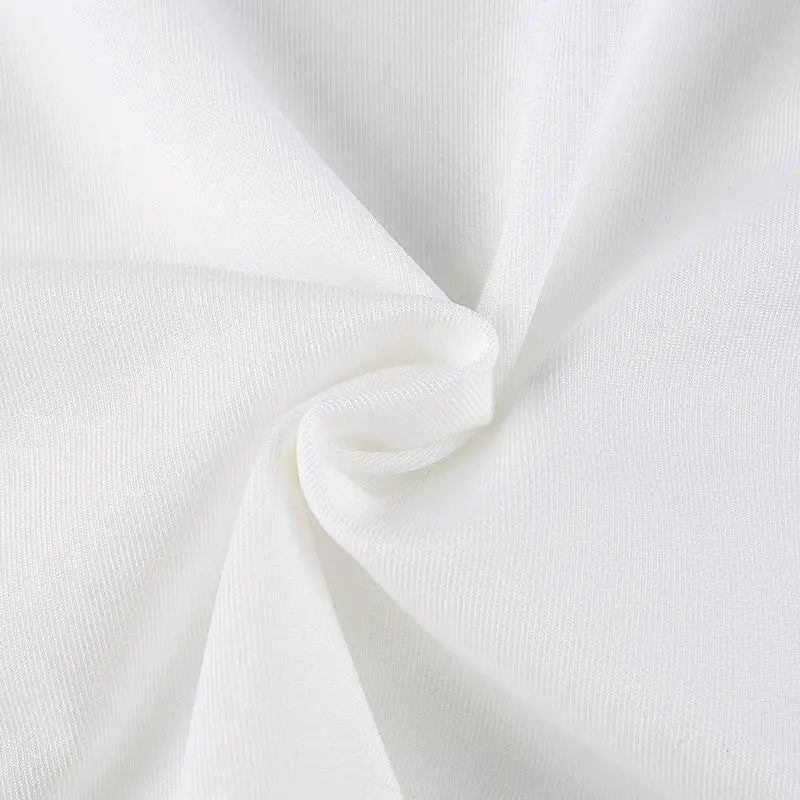 Long Sleeve White Fur Trimmed Sweater Dress for Cozy Winter Style - Cosparty