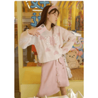 Love Bunny Crewneck Sweater for Adorable Charm - Cosparty