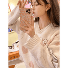 Love Bunny Crewneck Sweater for Adorable Charm - Cosparty