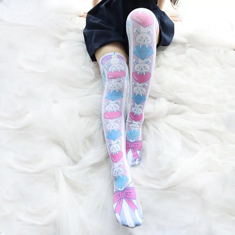 Love Bunny Stockings for Adorable Kawaii Fashionistas - Cosparty