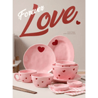 Lovecore Dinnerware Set for a Romantic Dining Experience - Cosparty