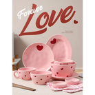 Lovecore Dinnerware Set for a Romantic Dining Experience - dinnerware