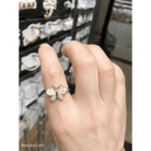 Lovestruck Spiral Ring with Pink Hearts and Stars - Cosparty