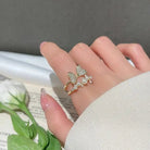 Lovestruck Spiral Ring with Pink Hearts and Stars - Cosparty