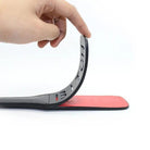 Luxurious Black and Red Vegan Leather Naughty Paddle in New Condition - Cosparty