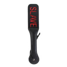 Luxurious Black and Red Vegan Leather Naughty Paddle in New Condition - Cosparty
