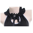 Luxurious Black Ruffled Maid Dress for Roleplaying Vixens - dress