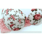 Luxurious Floral and Lace Lingerie Set with Elegant Details - Cosparty