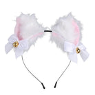 Luxurious Fox Cat Tail Set with Ear Headband and Lace Collar - play set