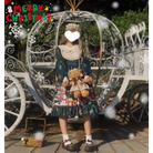 Luxurious Holiday Lolita Dress in Red or Green Org Instock New Condition - dress