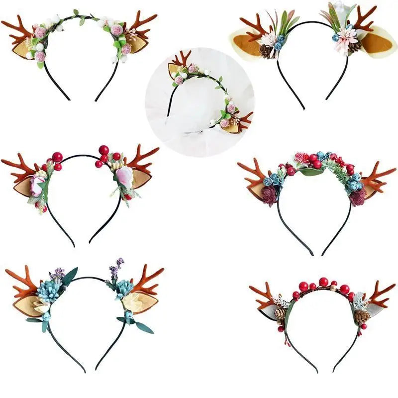 Luxurious Kawaii Lolita Reindeer Antler Headbands New Condition Org Instock - headband