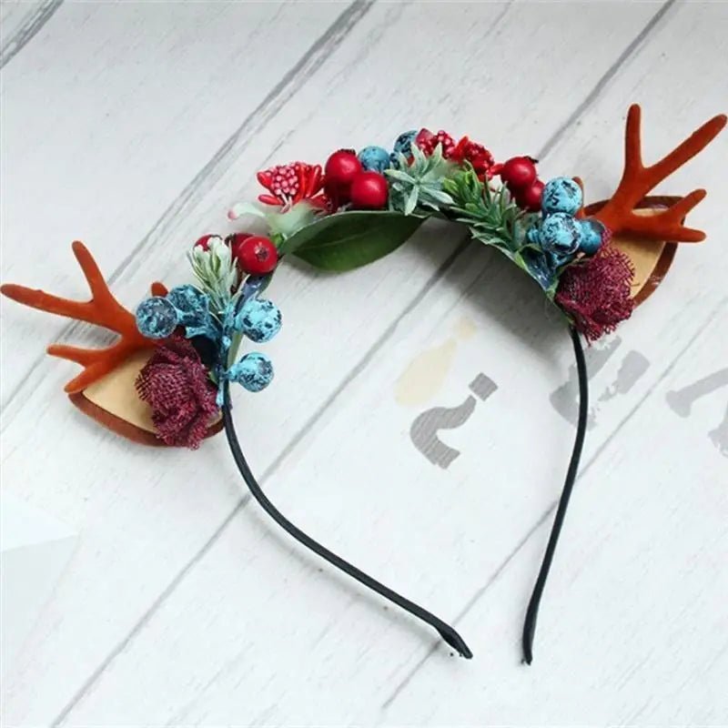 Luxurious Kawaii Lolita Reindeer Antler Headbands New Condition Org Instock - Cosparty