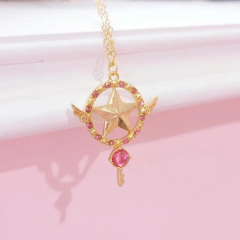 Luxurious Magical Girl Inspired Sailor Moon and Card Captor Sakura Necklaces - Cosparty