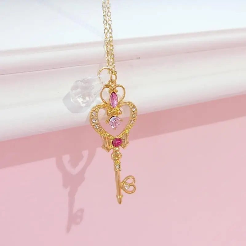 Luxurious Magical Girl Inspired Sailor Moon and Card Captor Sakura Necklaces - Cosparty